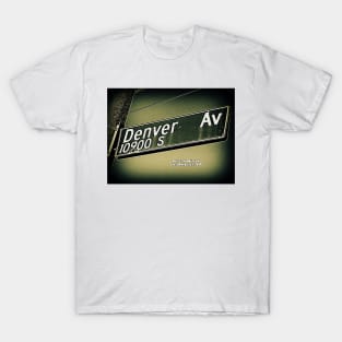 Denver Avenue, Los Angeles, California by Mistah Wilson T-Shirt